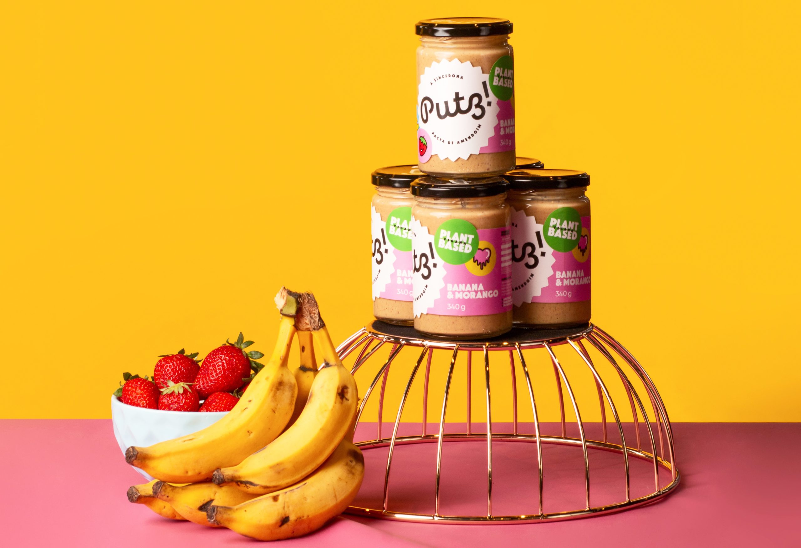Putz! lança novo sabor para linha de pasta de amendoim plant based