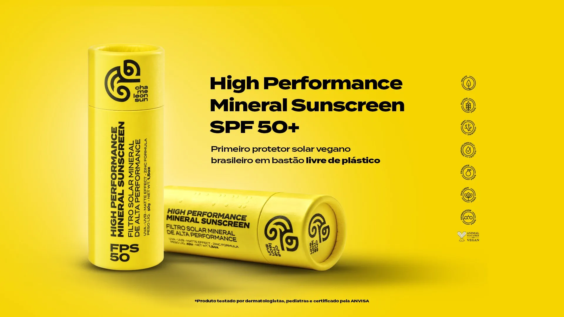 High Performance Mineral Sunscreen SPF 50+ da Chameleon Sun