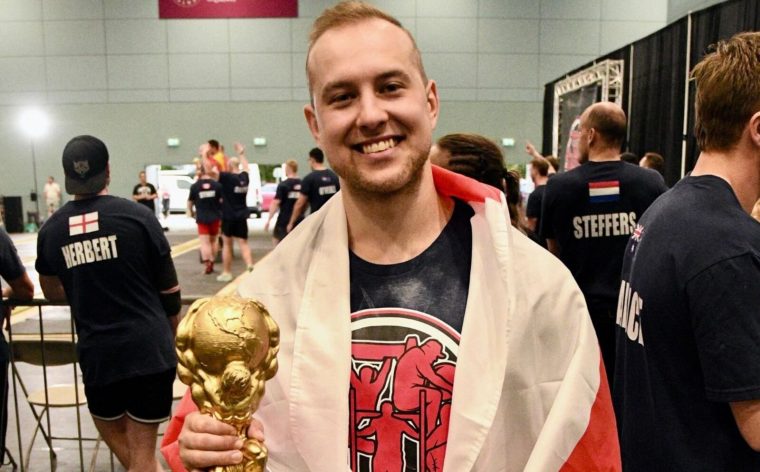 Atleta vegano conquista tricampeonato no Natural World’s Strongest Man na categoria até 90kg