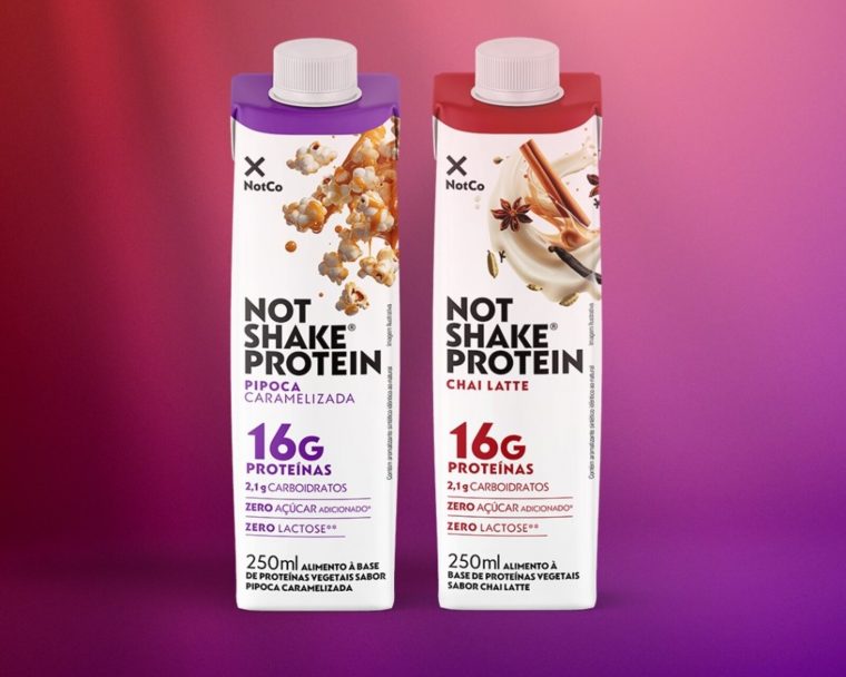 NotCo expande linha NotShake Protein e lança novos sabores após alta de 60% nas vendas